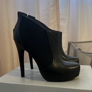 Jessica Simpson Black Heeled Ankle Boots